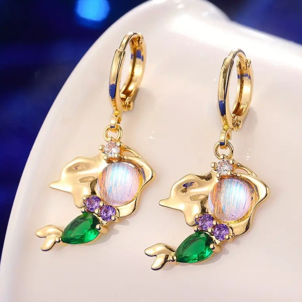 Disney’s The Little Mermaid Earrings, Disney Princess Earrings